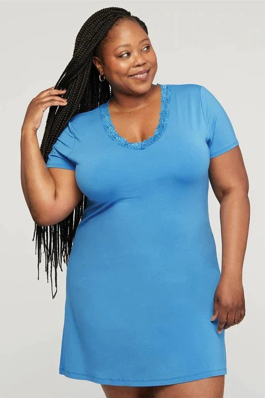 Fleur't Essentials Nightshirt With Shelf Bra